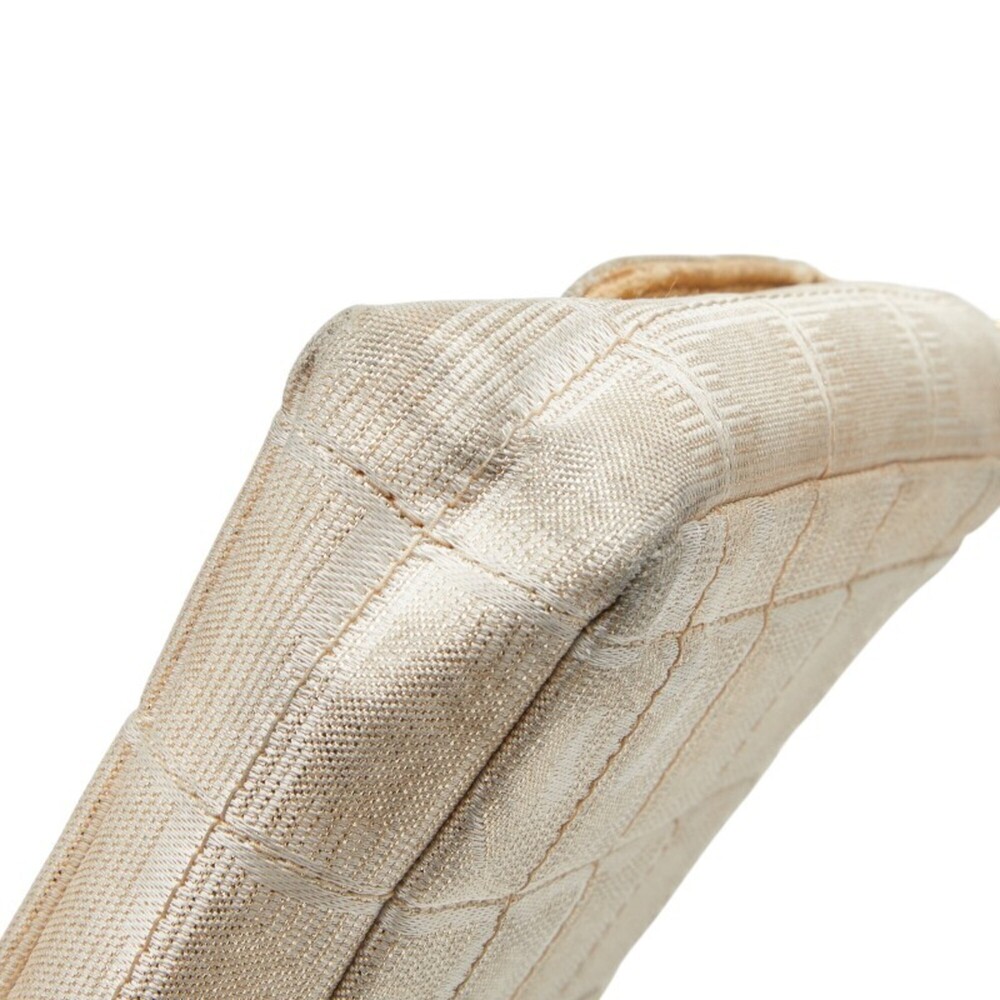 CHANEL Cream Leather Logo Shoulder Bag - Picture 5 of 14